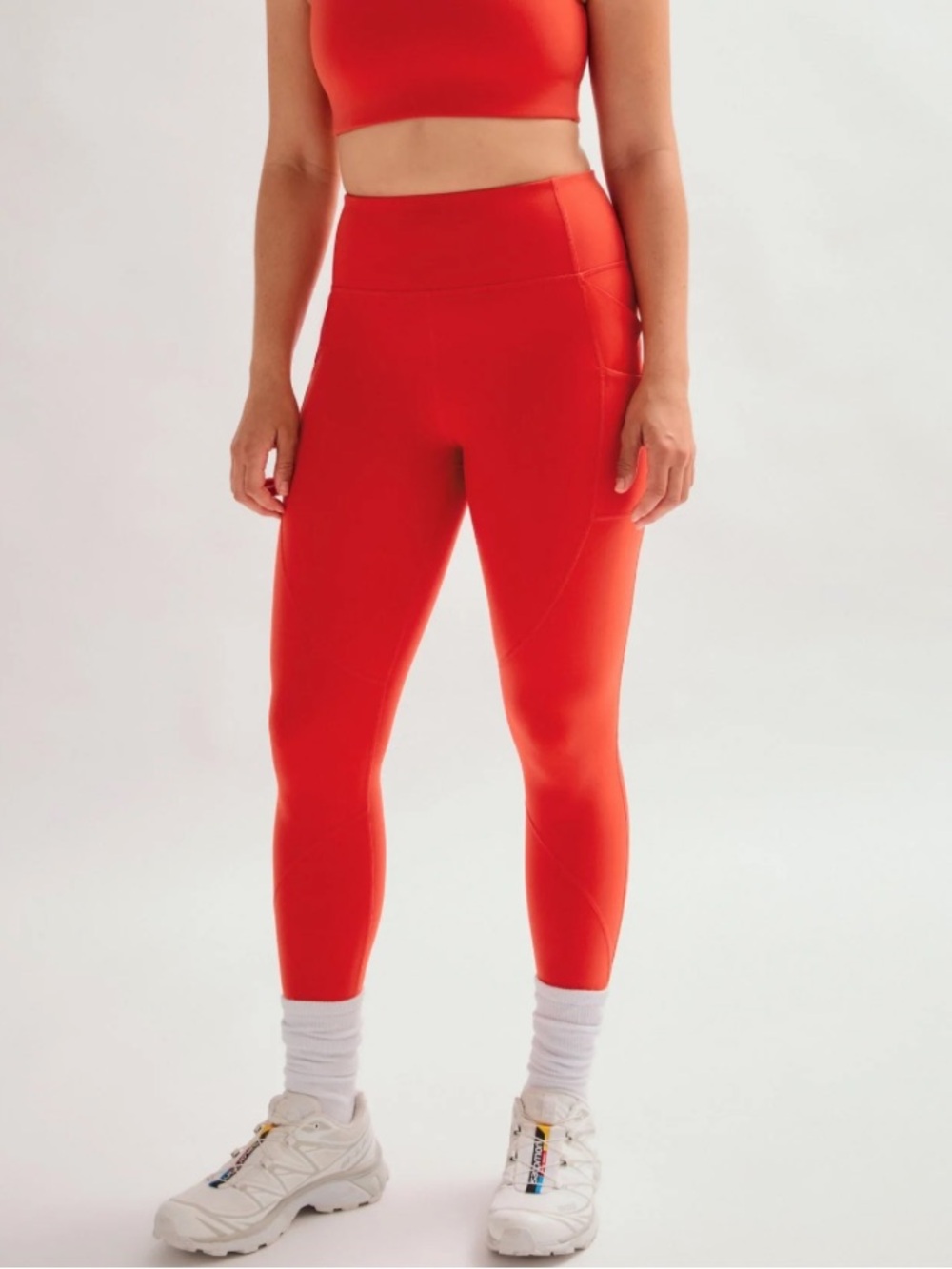 78. GIRLFRIEND COLLECTIVE COMPRESSIVE MOTO POCKET LEGGINGS